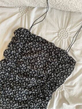 beige botany black dress Elyse Midi Dress main image 0